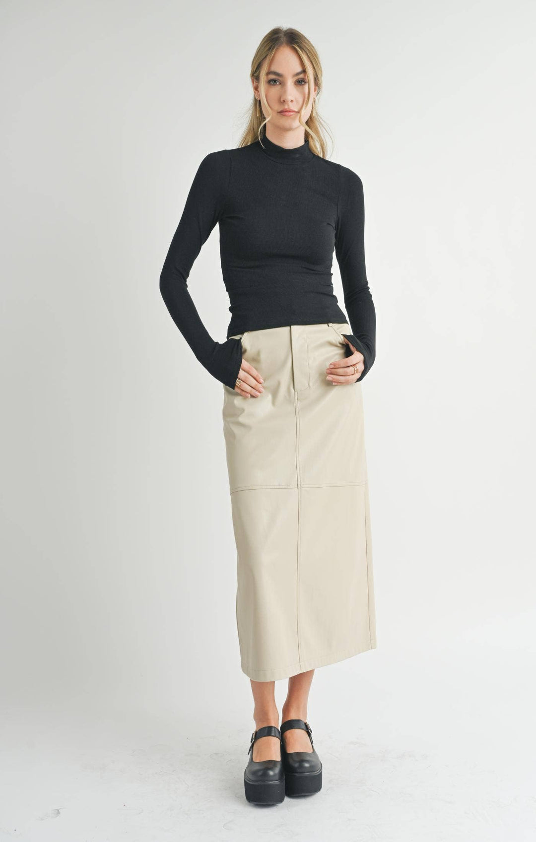 Ronan Turtleneck Knit Top