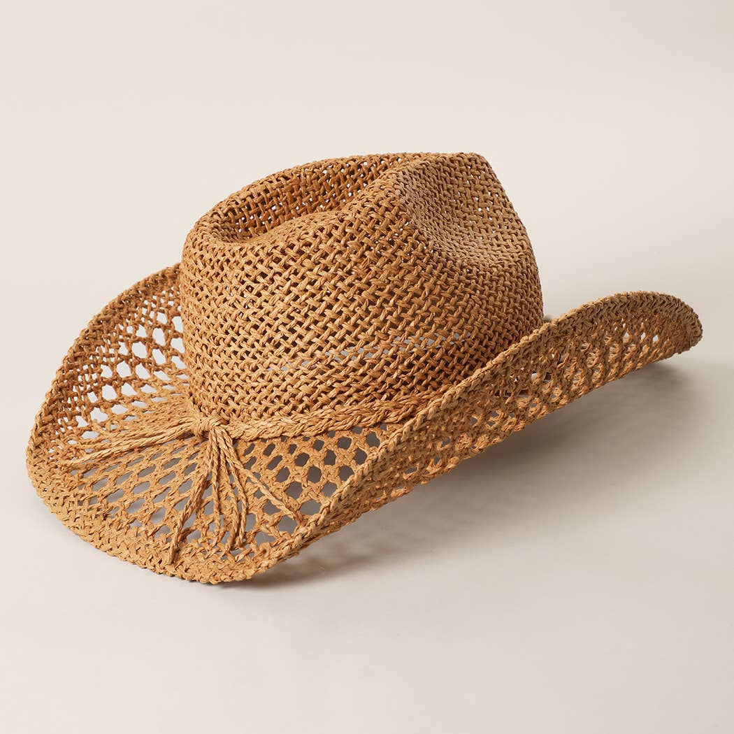 Shelly Straw Cowboy Hat
