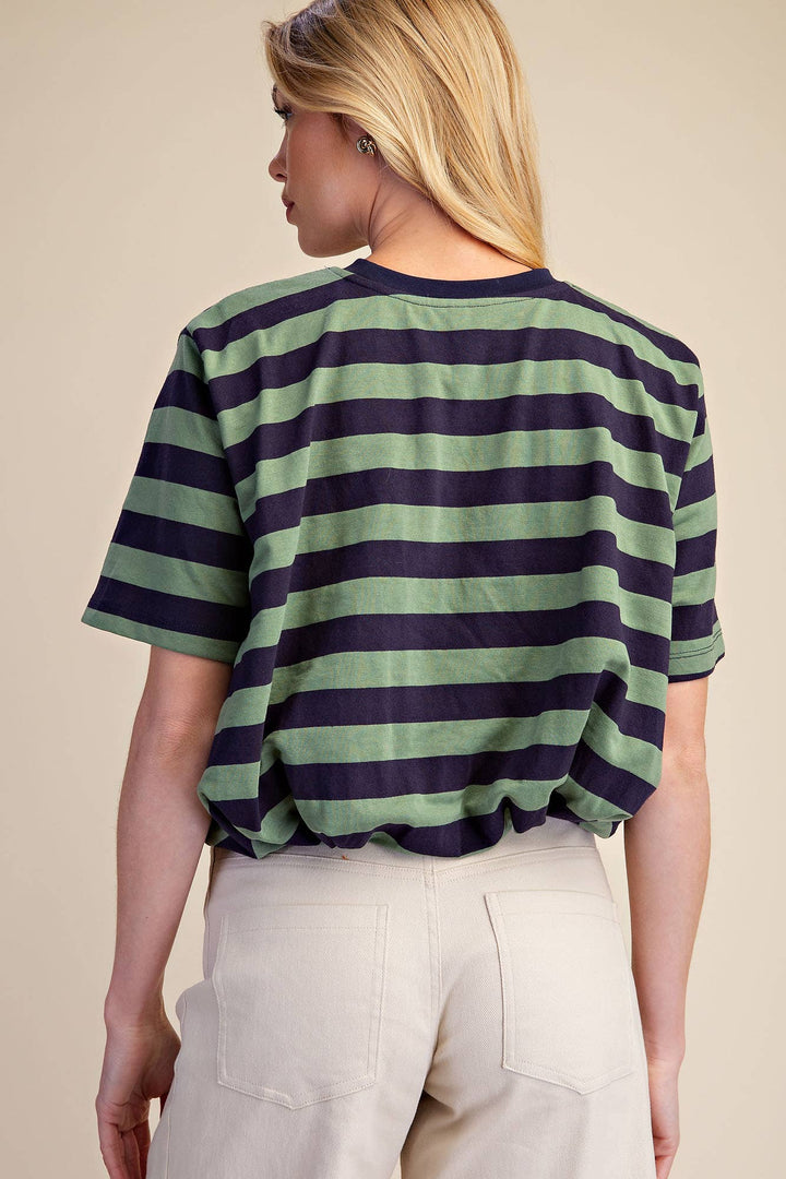 Winslow Bubble Stripe Top