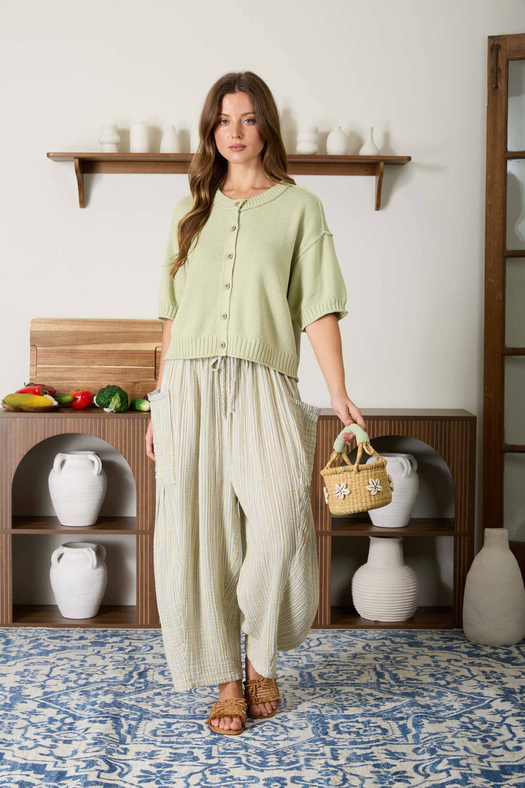Franchesca Short Sleeve Cardigan