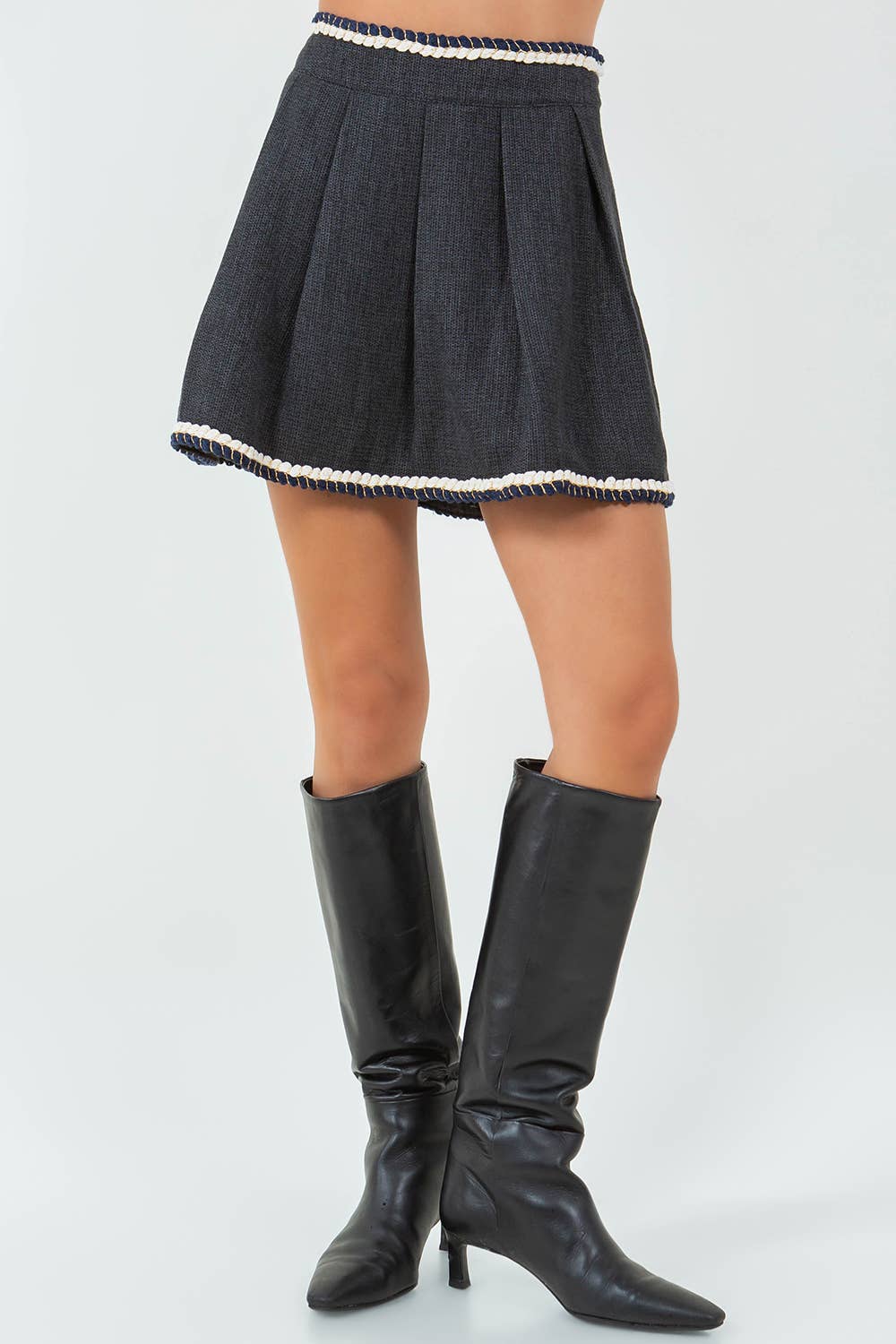 Nora Pleated Mini Skirt