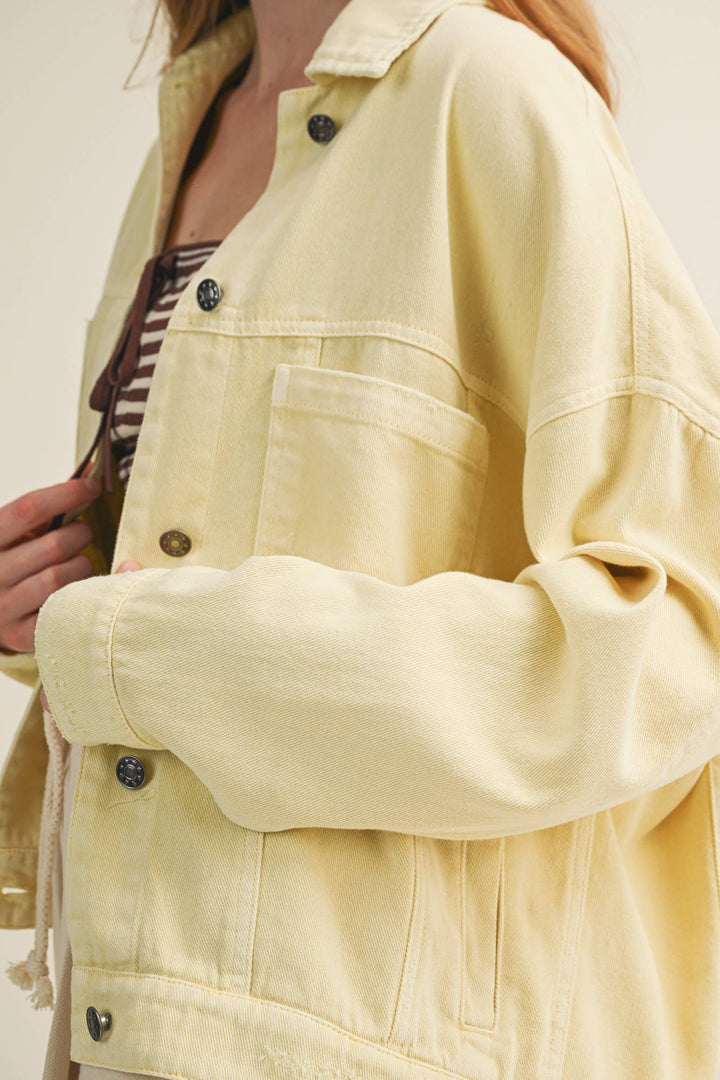 Limoncello Pleated Jacket