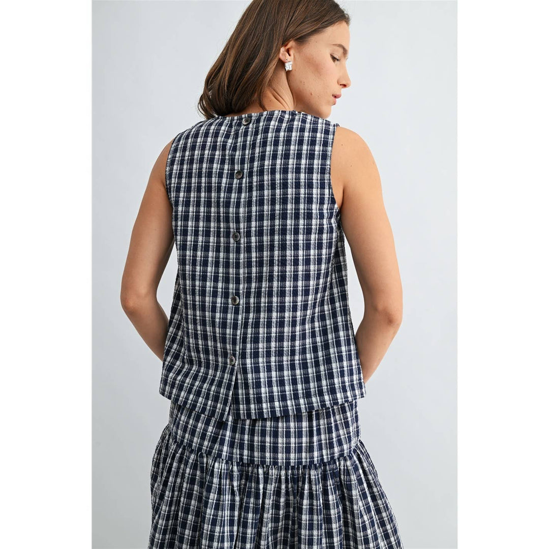 Belle Gingham Top