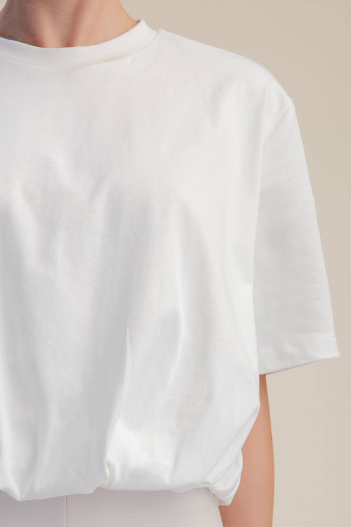 Haylie Bubble Hem Top