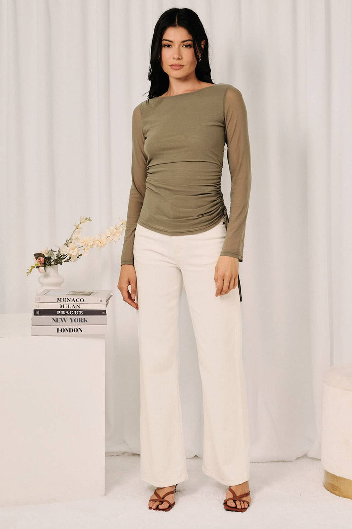 Sinclair Boat Neck Top