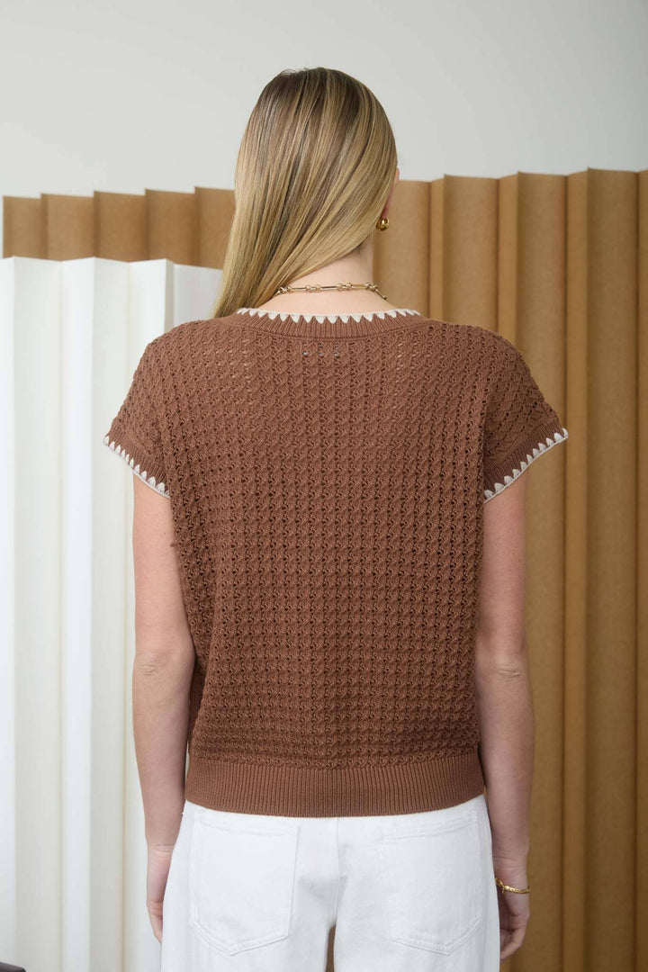 Kendall Short Sleeve Sweater