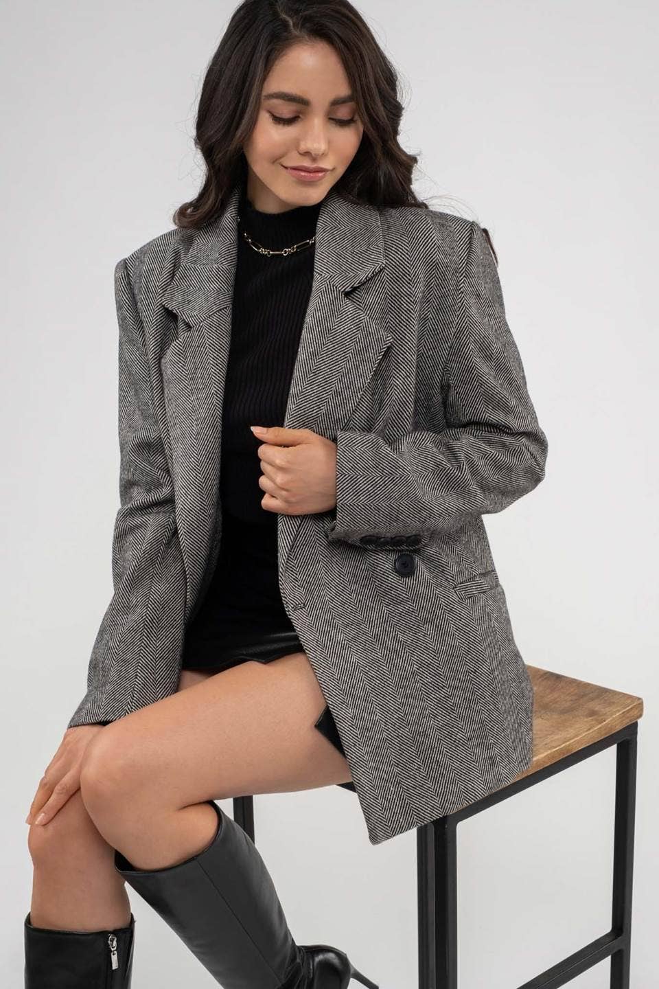 Emma Longline Blazer