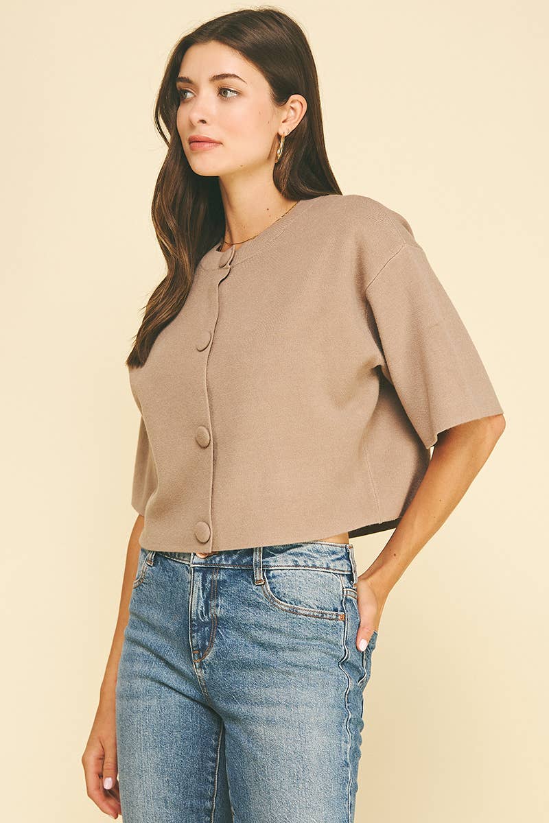 Tiffany Crop Sweater