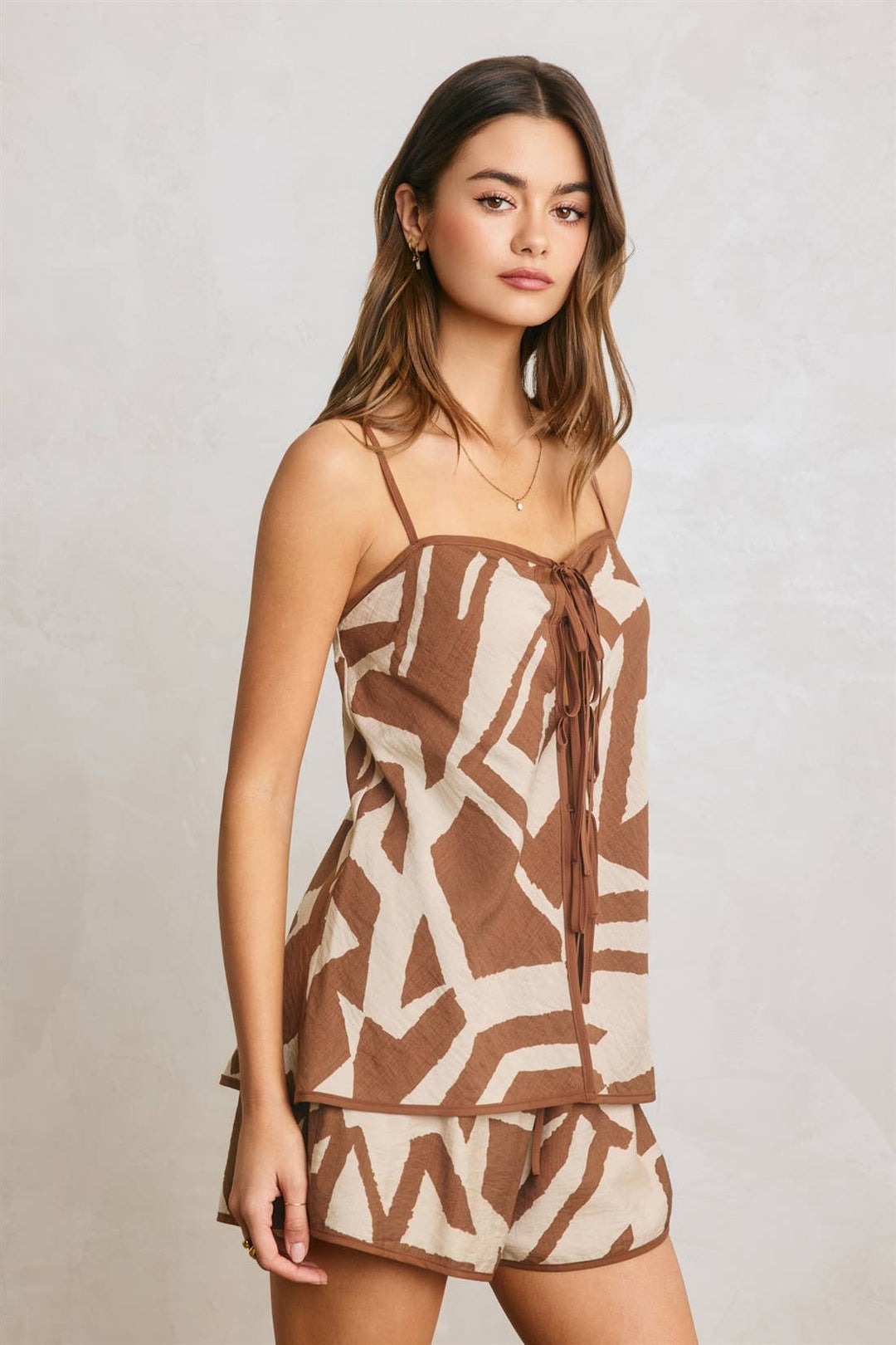 Palm Tree Pattern Top