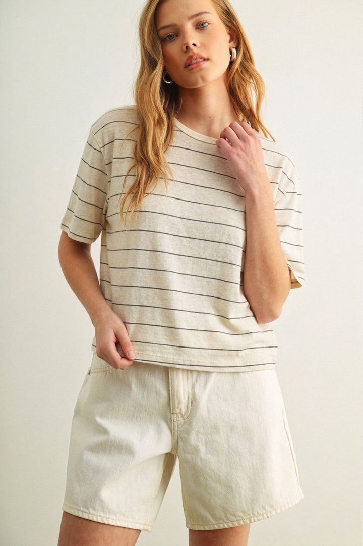 Juliana Striped Top