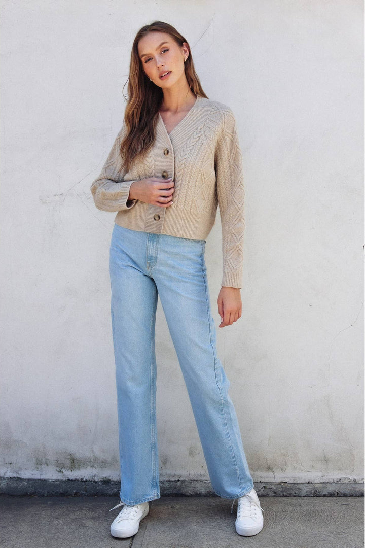 Cabin Cable Knit Cardigan
