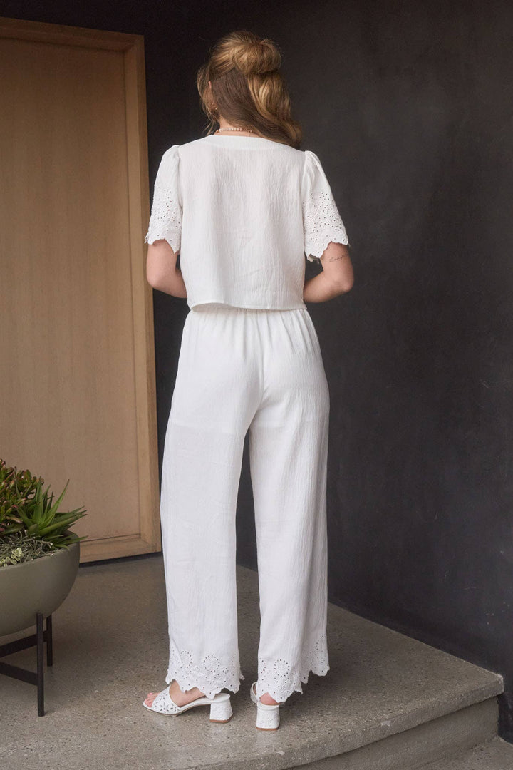 Angela Scallop Pants