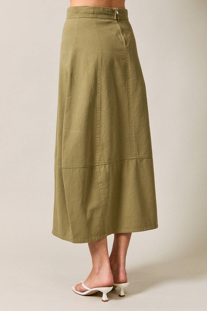 Avery Barrel Skirt