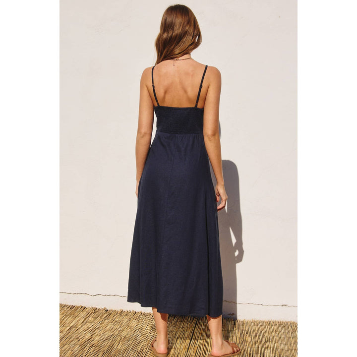 Catherine Button Midi Dress