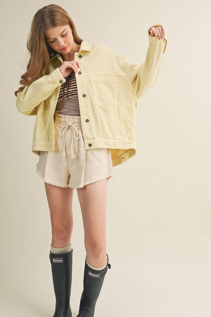 Limoncello Pleated Jacket