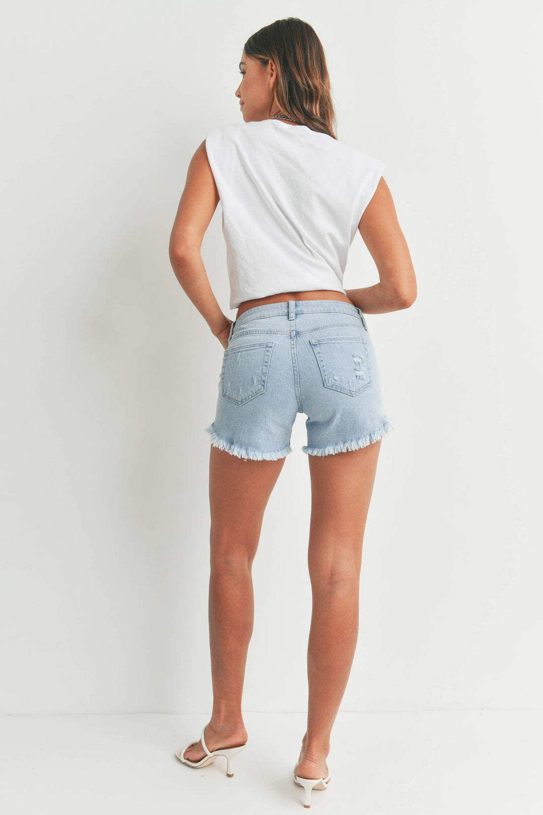 Jossie Frayed Short