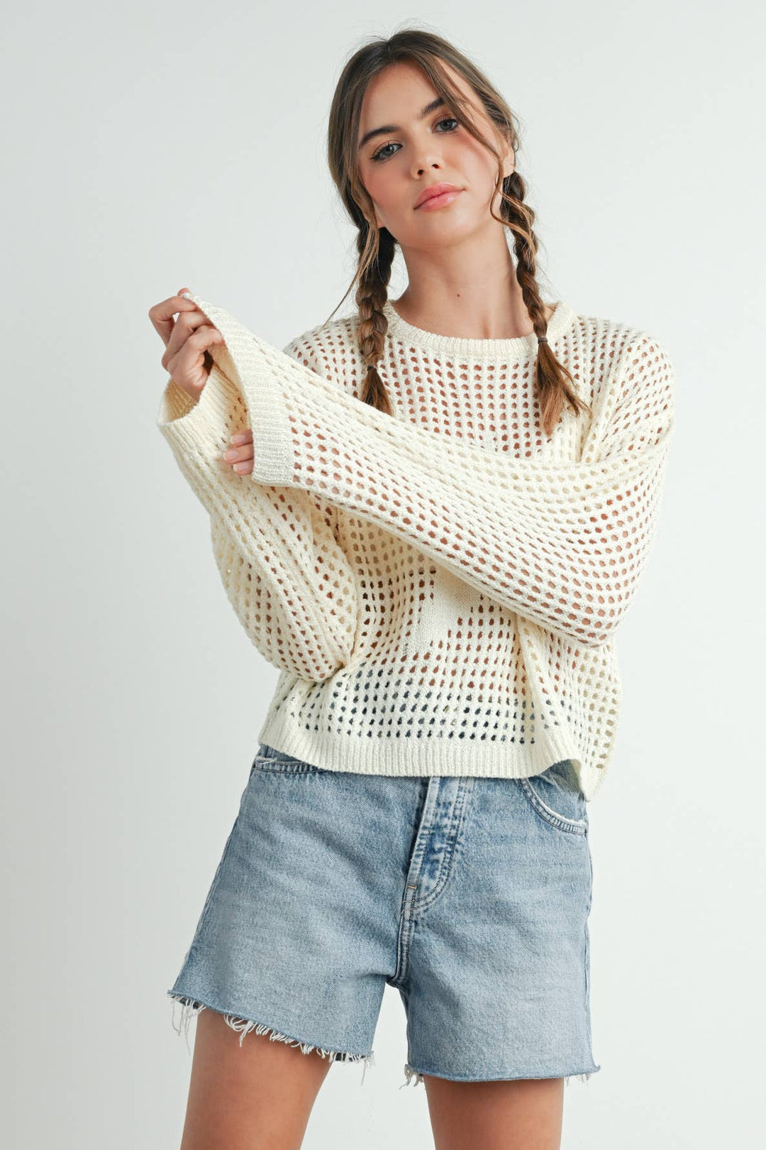 Starlight Crochet Sweater