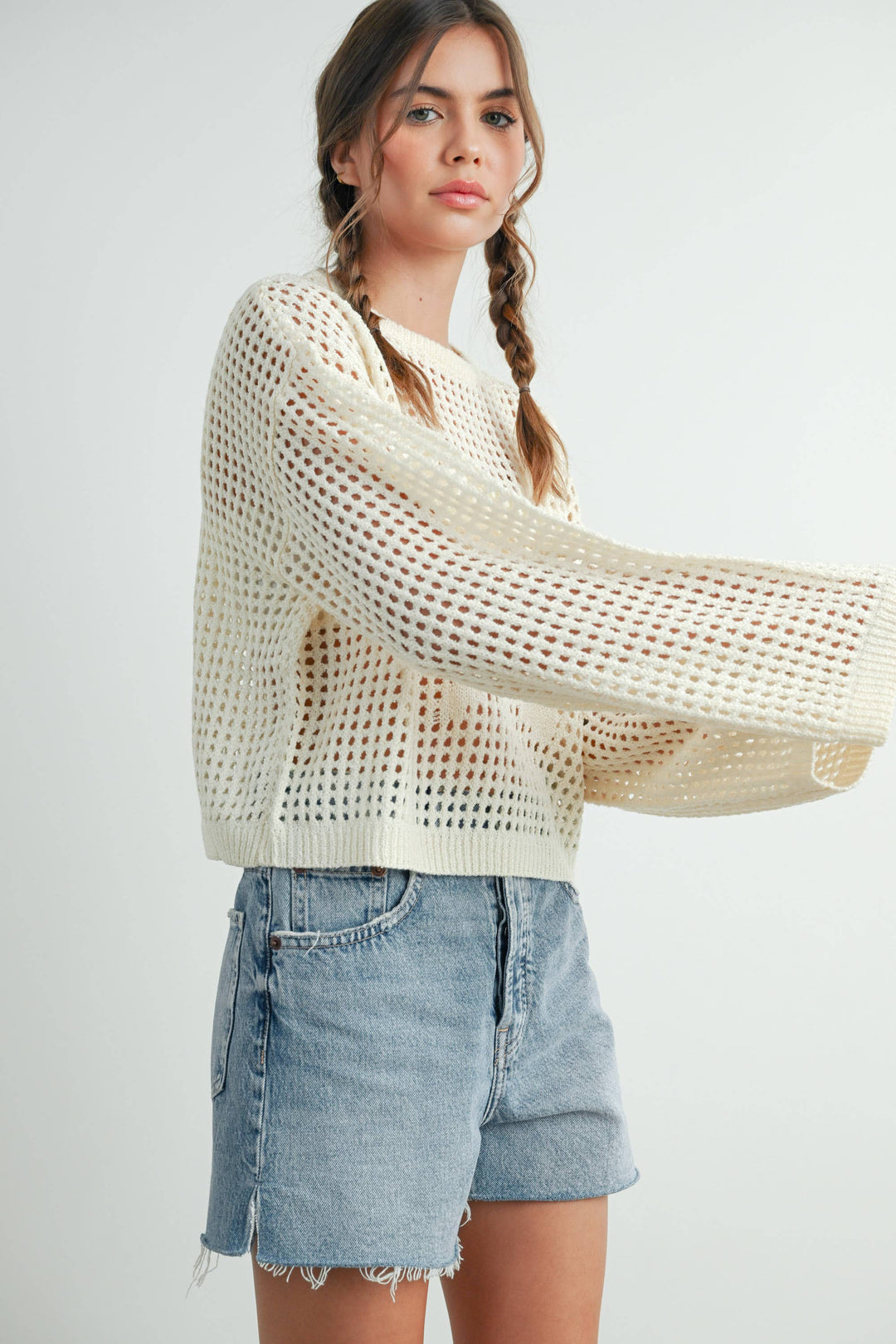 Starlight Crochet Sweater