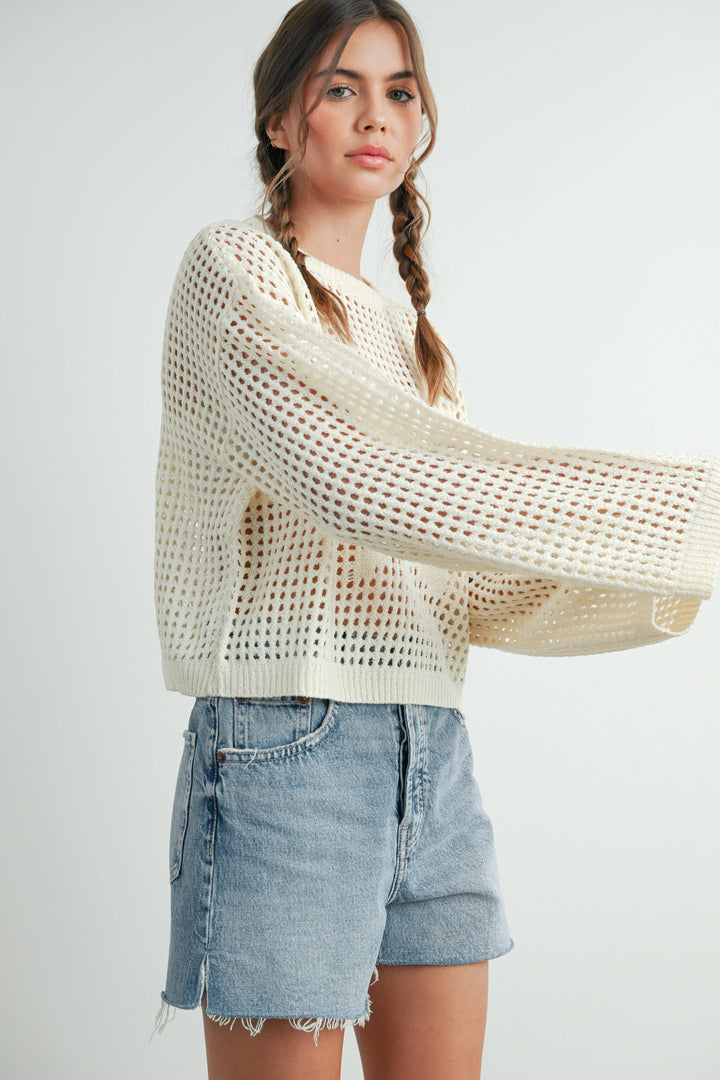Starlight Crochet Sweater