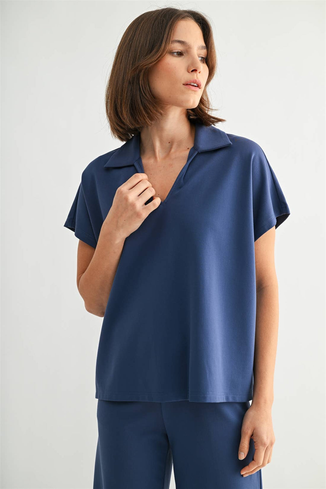 Bonnie Collared Top