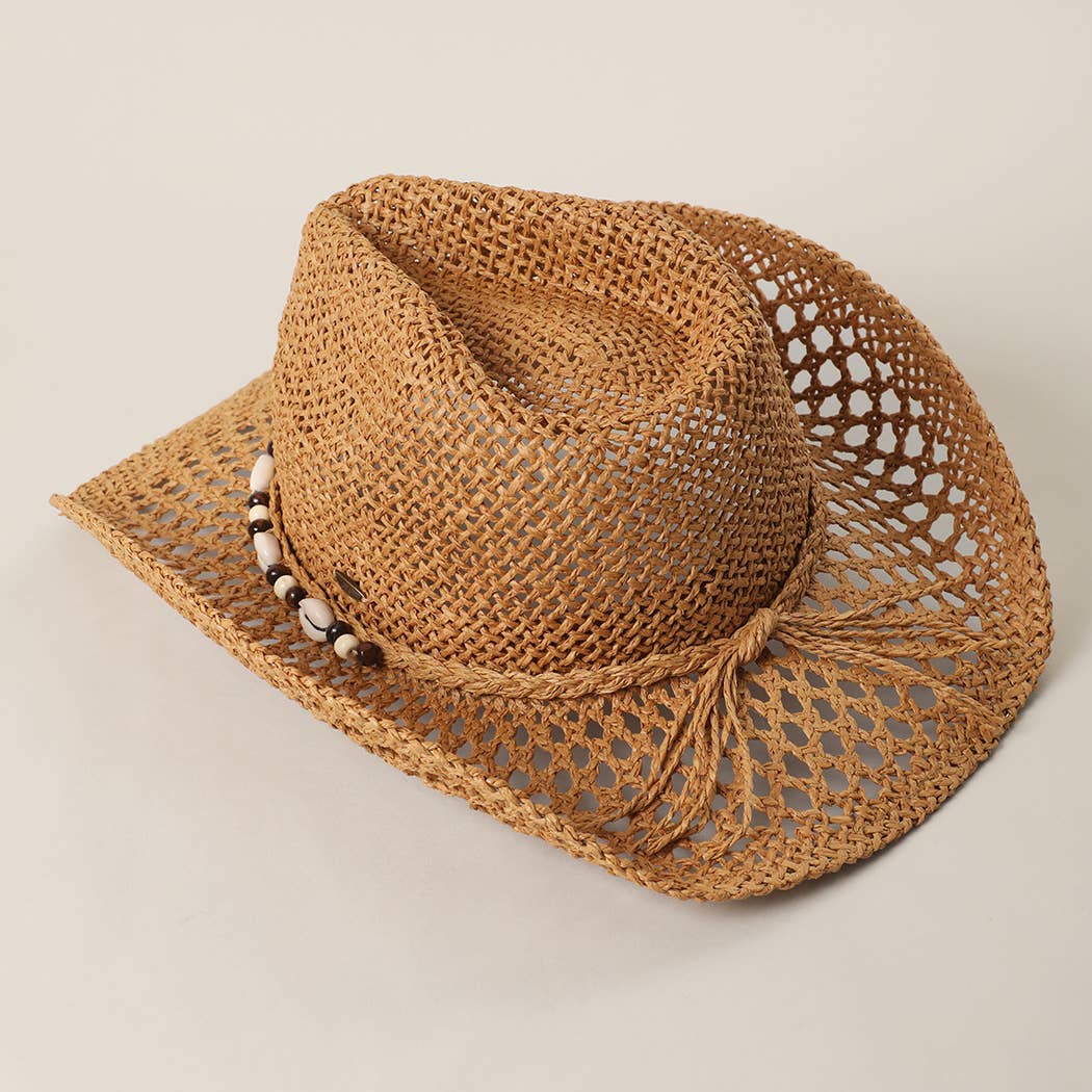 Shelly Straw Cowboy Hat