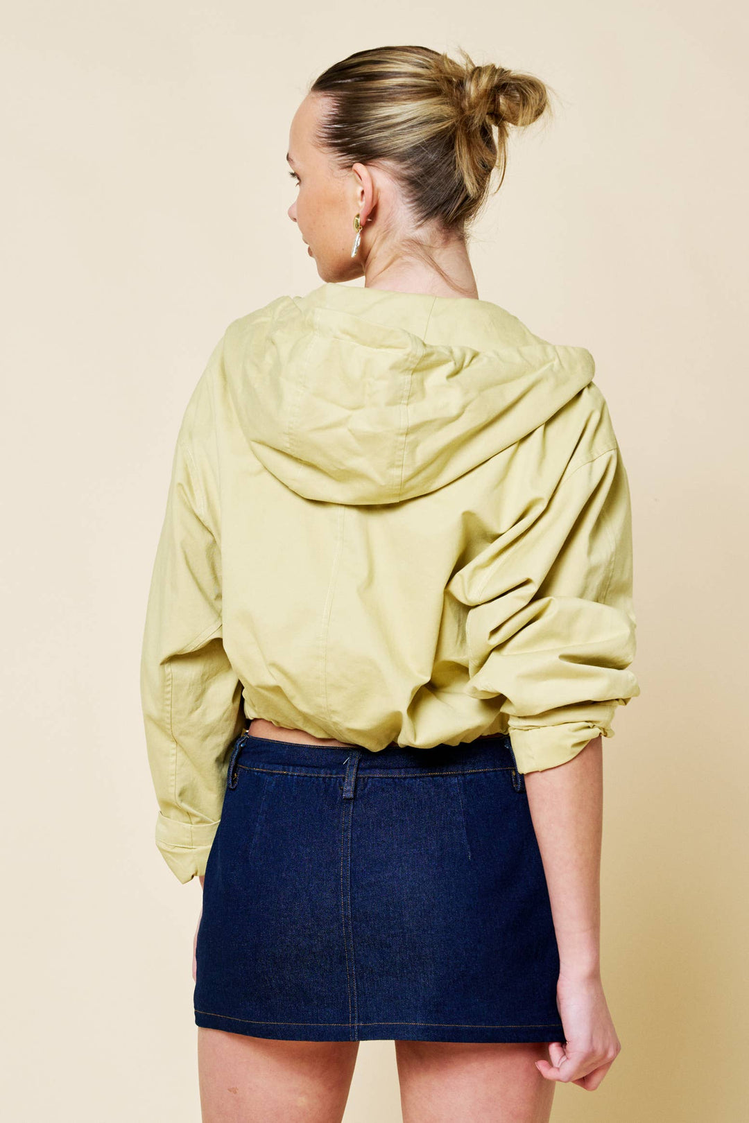 Coraline Cropped Hooded Jacket