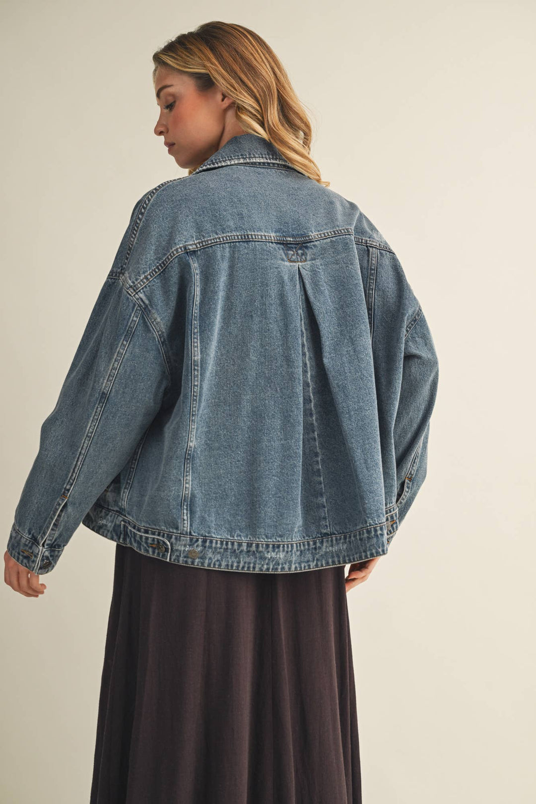 Sea Pleated Jacket