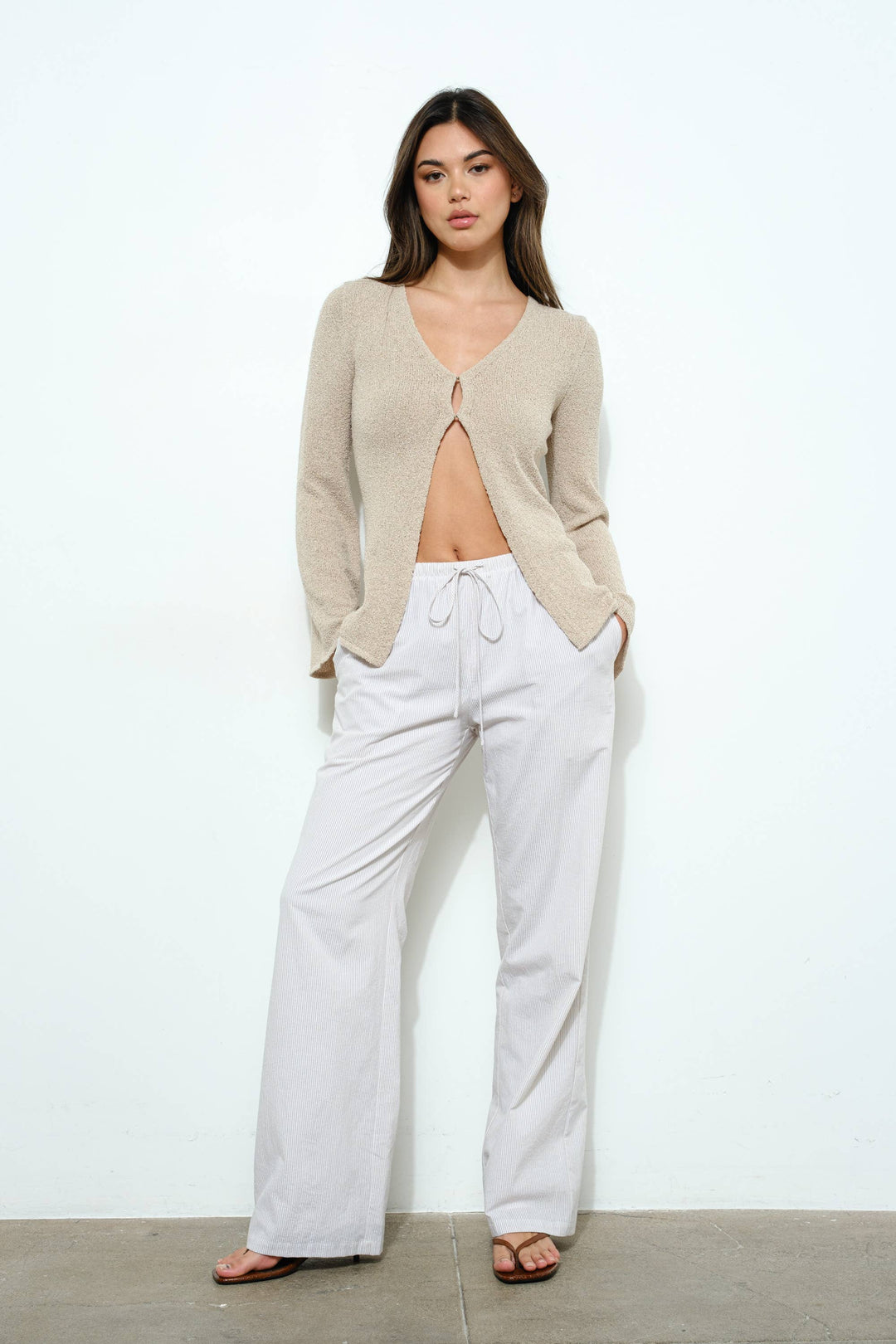 Posie Peekaboo Knitted Top