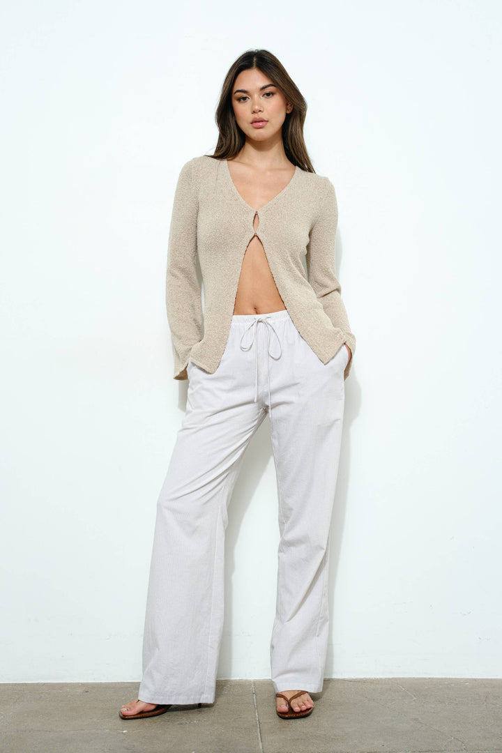 Posie Peekaboo Knitted Top
