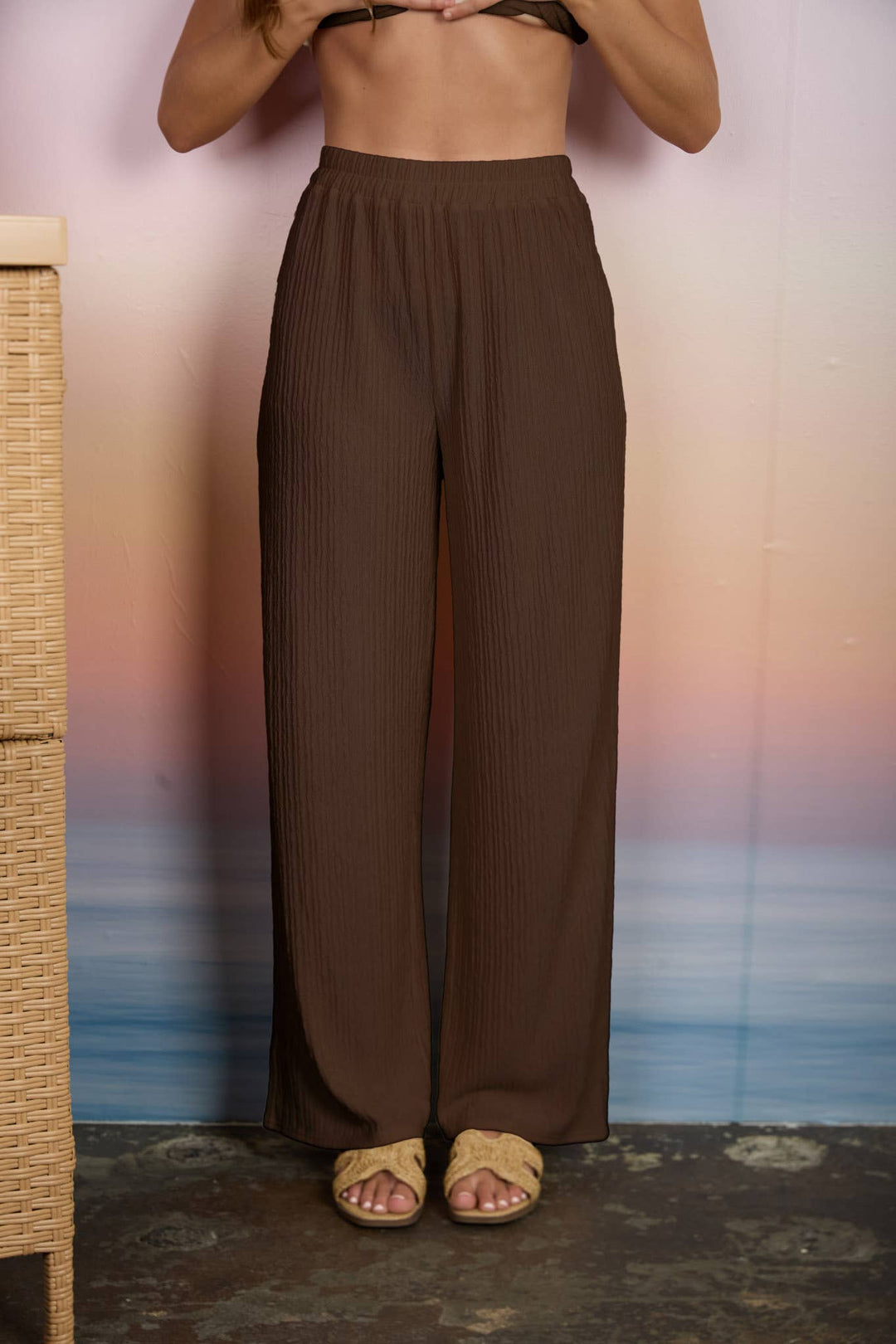 Petra Knit Elastic Waist Pants