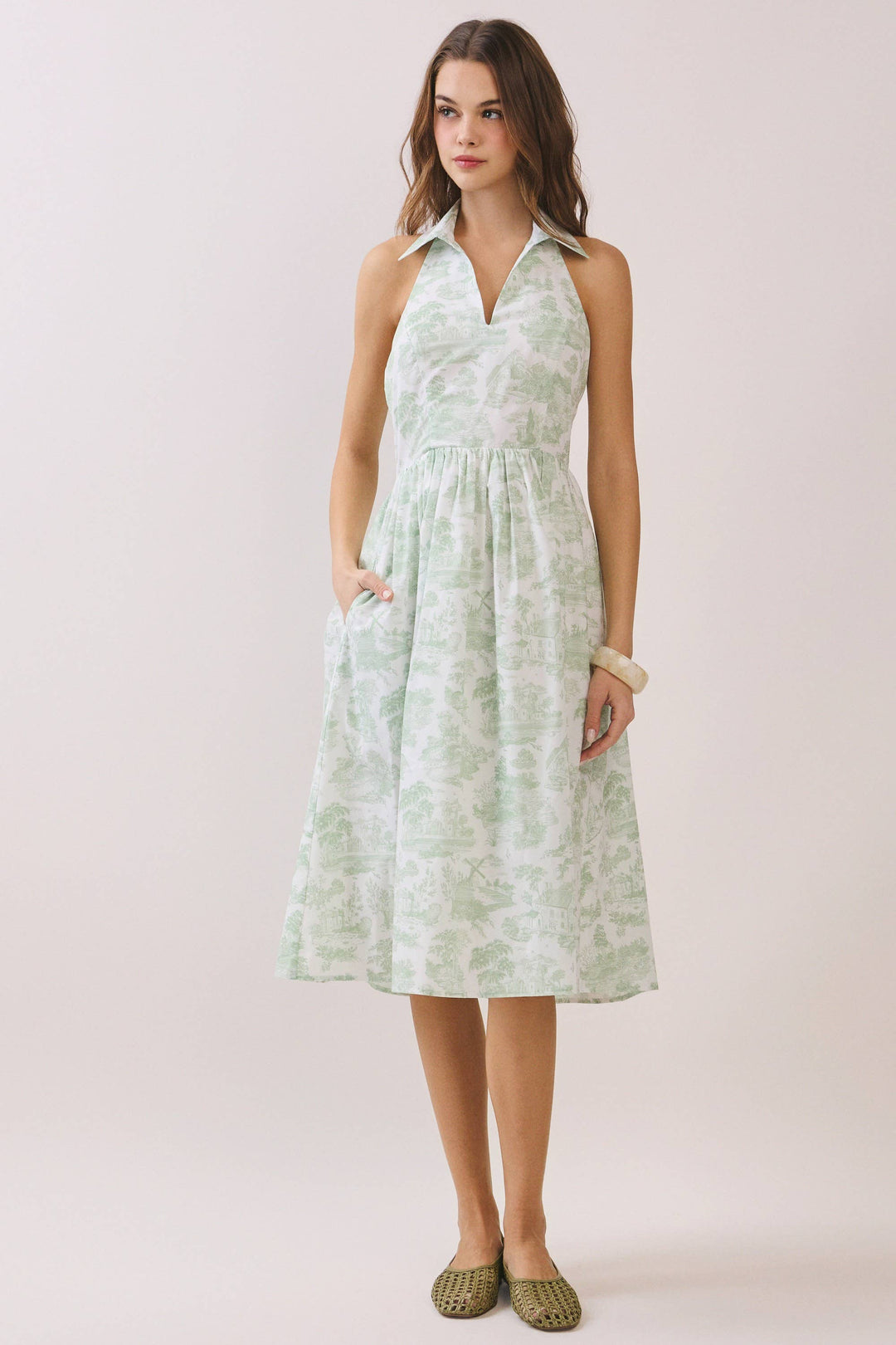 Peyton Halter Neck Dress