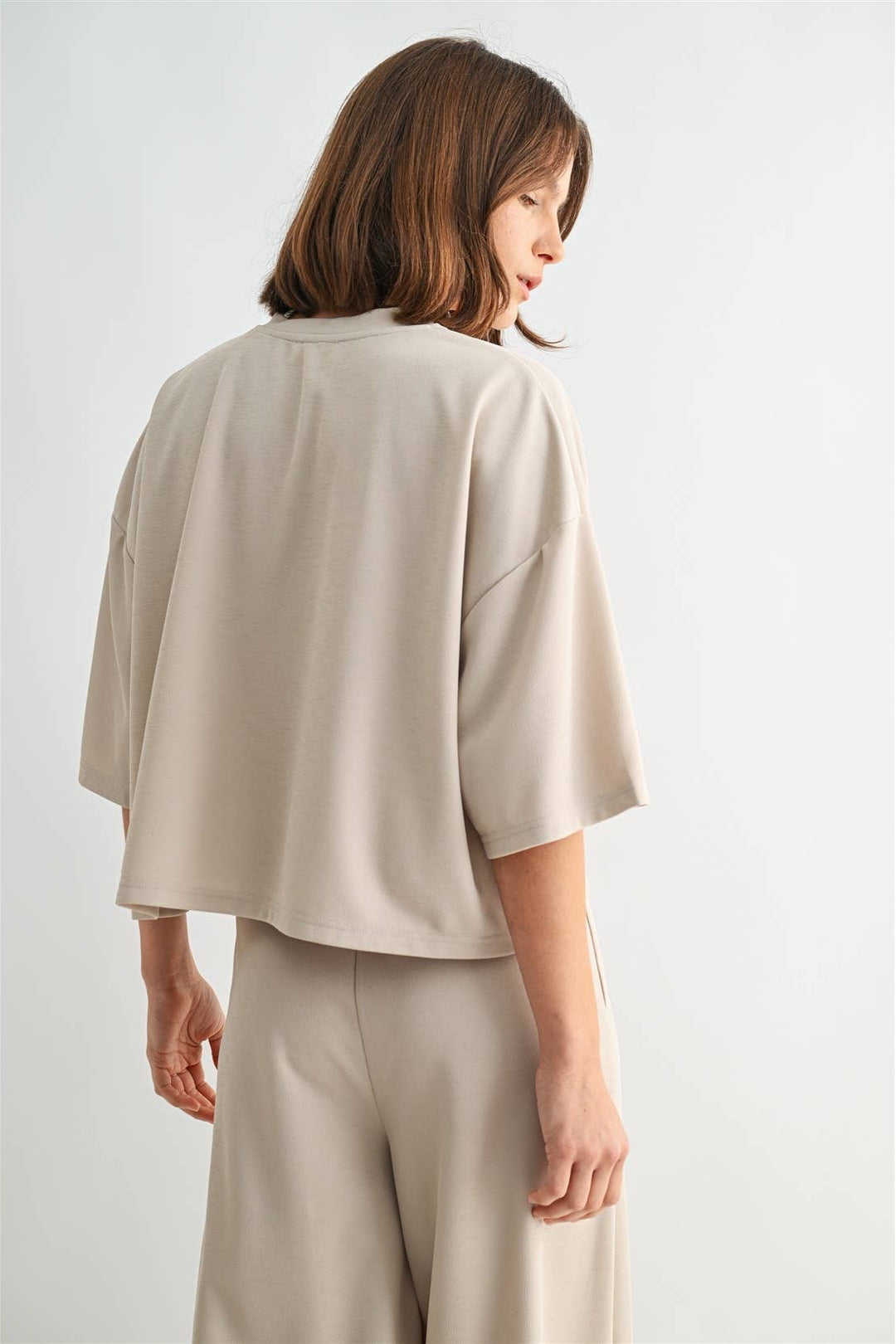 Maribelle Crop Boxy Top
