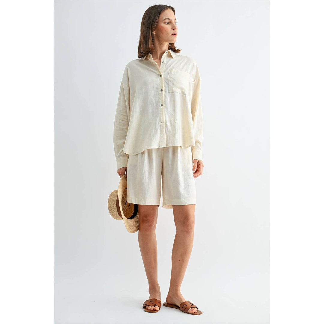 Jamie Linen Shorts