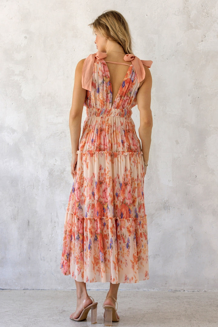Amy Floral Midi Dress