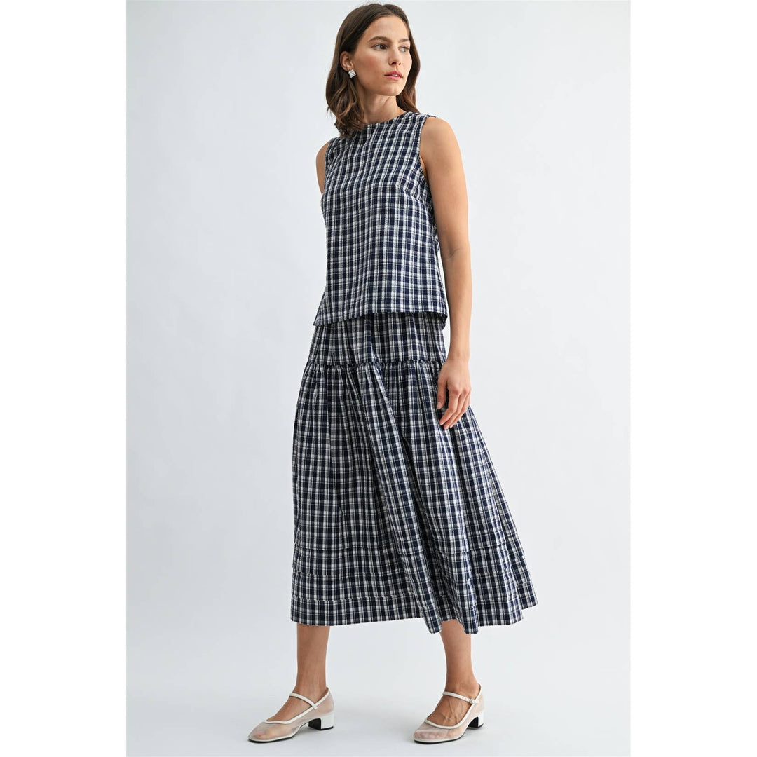 Belle Gingham Top