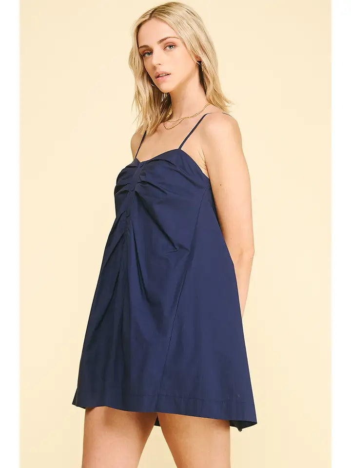 Maya Button Down Mini Dress
