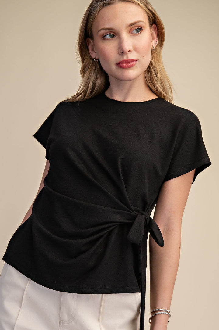 Julie Tie Front Top