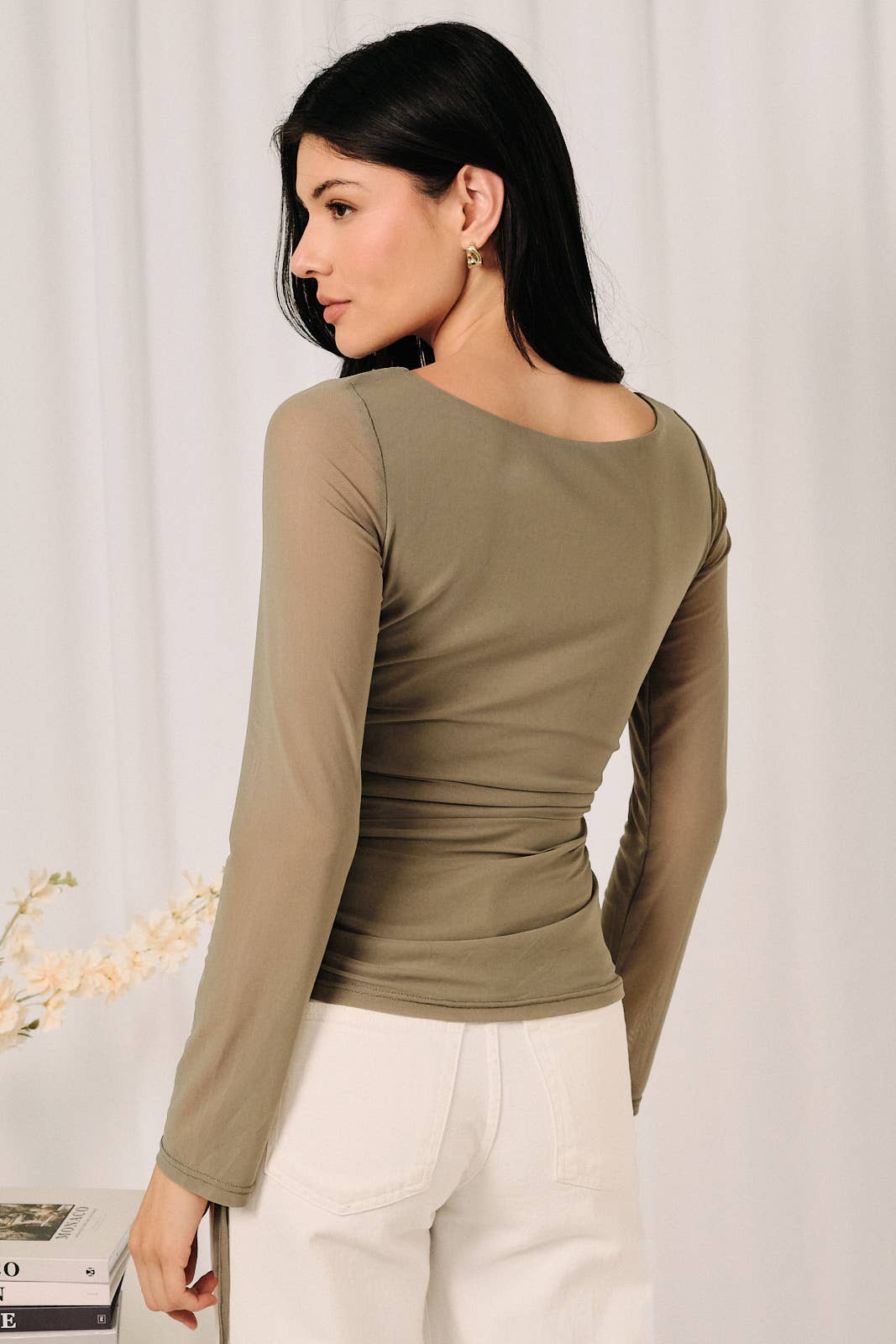 Sinclair Boat Neck Top