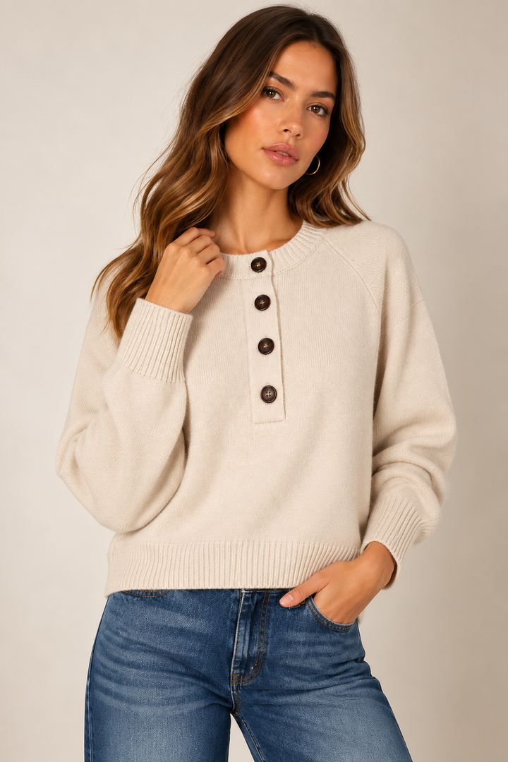 Nina Button Up Sweater