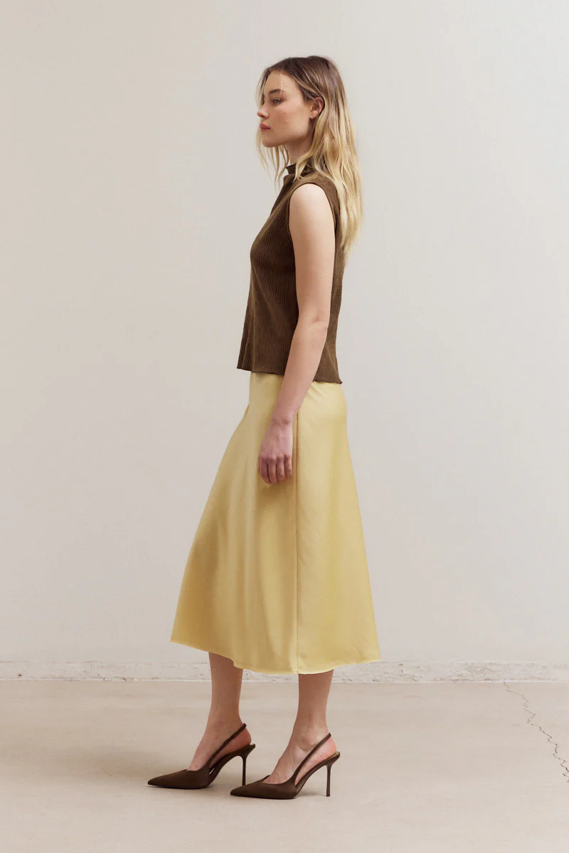 Claire Velvet Mock Neck Top