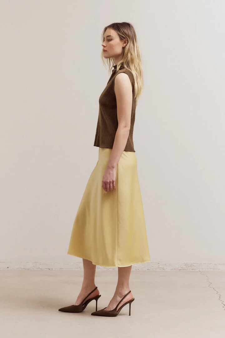 Claire Velvet Mock Neck Top