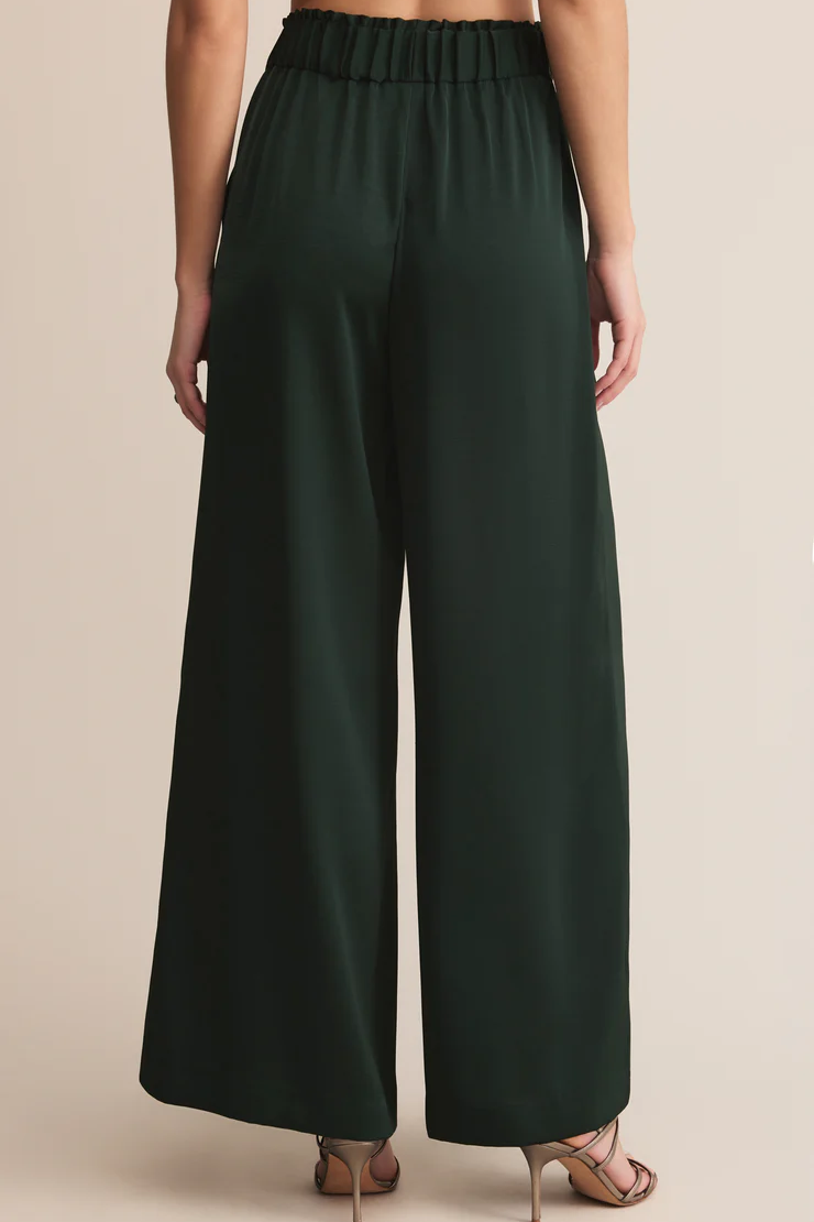 Isolde Satin Wide Leg Pants