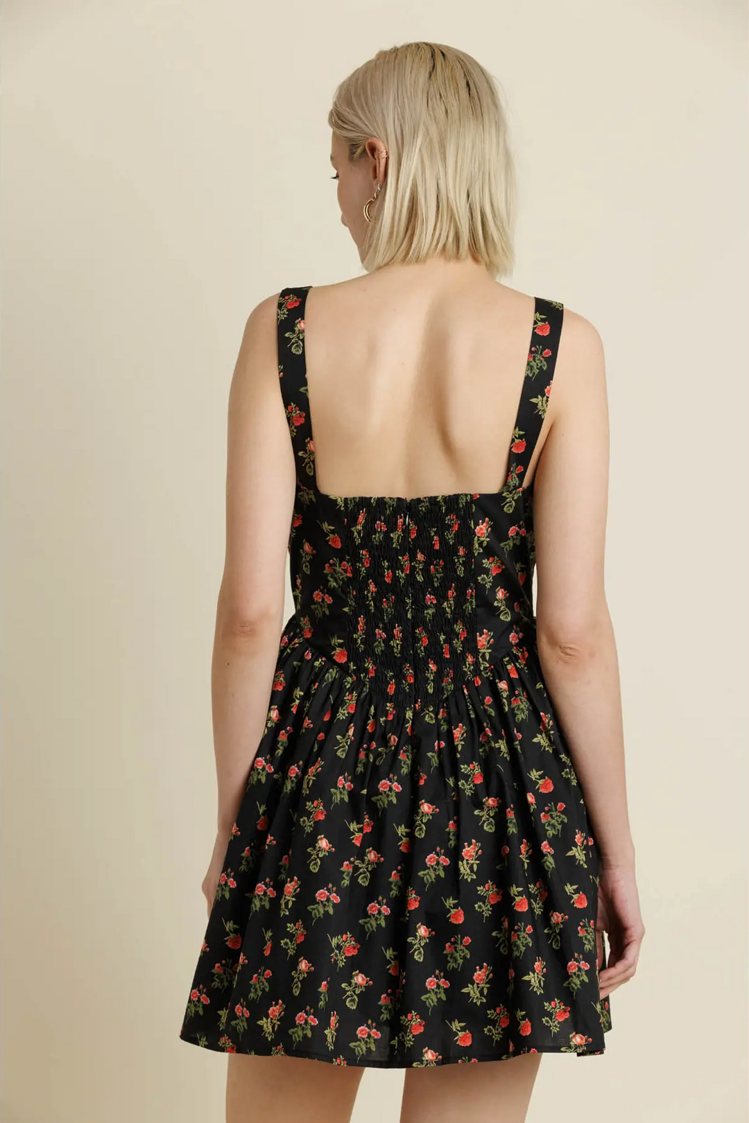 Floral Corset Mini Dress