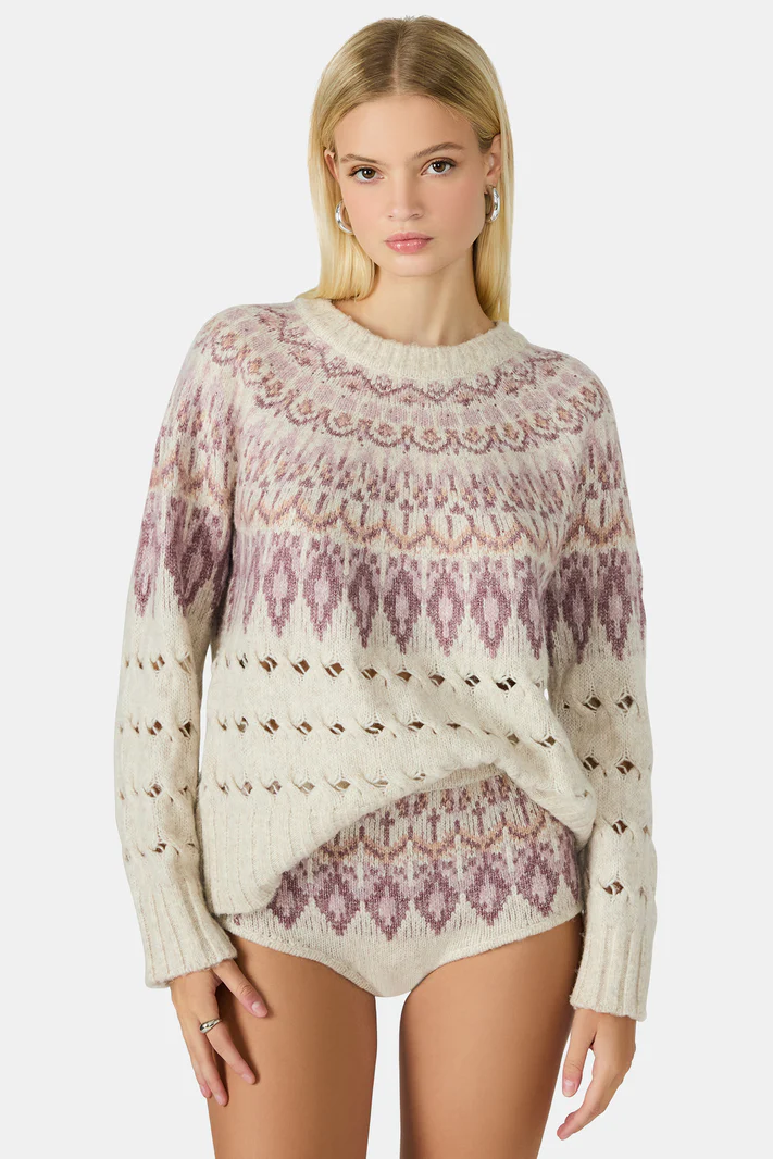 Suzette Rhinestone Sweater