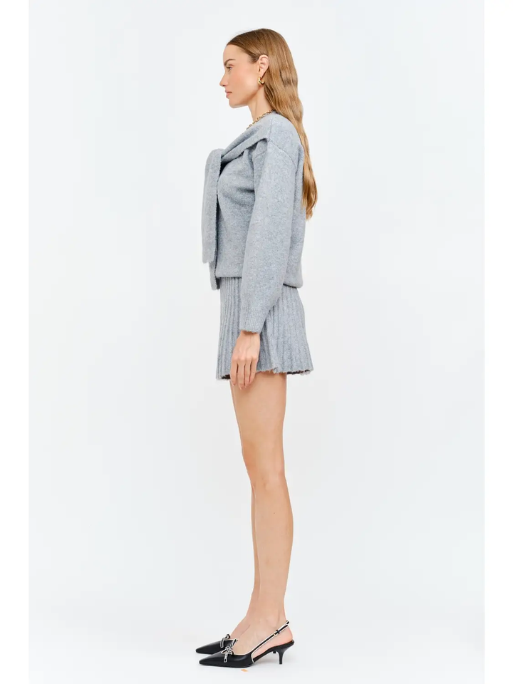 Heather Gray Sweater
