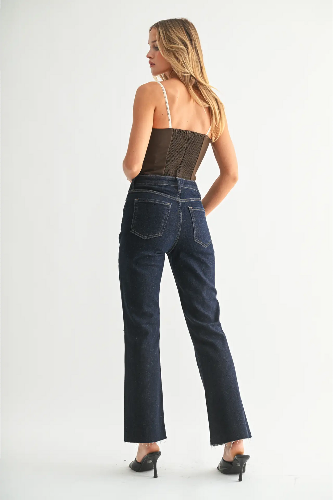 Cropped Flare Jeans
