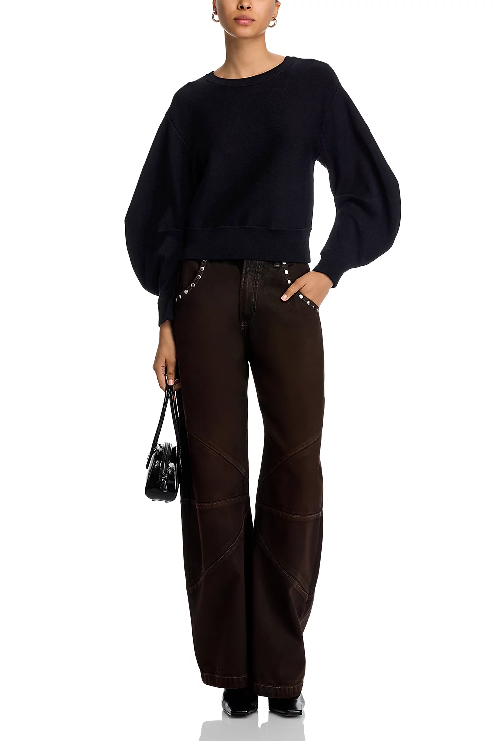 Rosina Balloon Sleeve Sweater