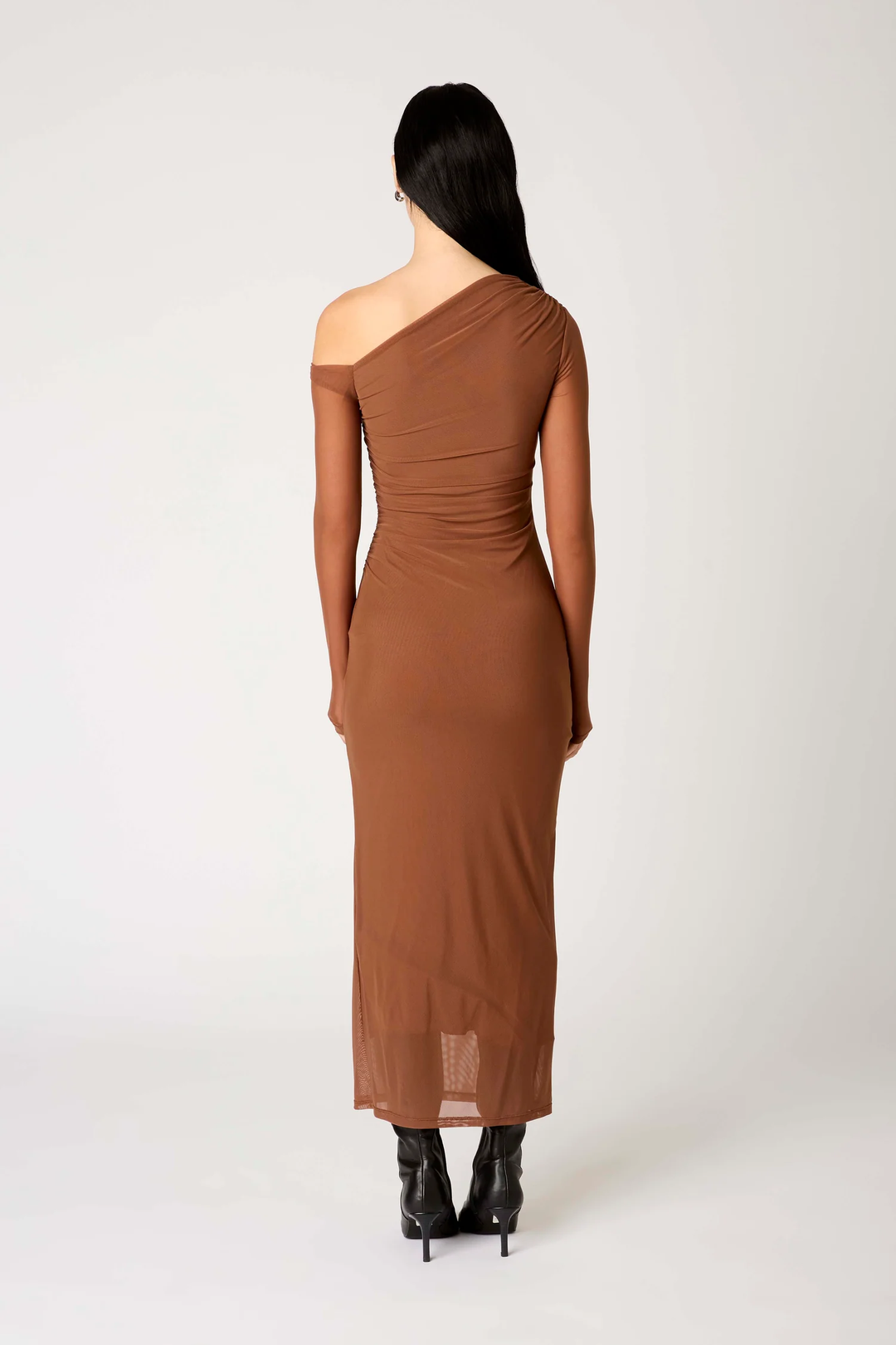 Asymmetrical Lyra Midi Dress