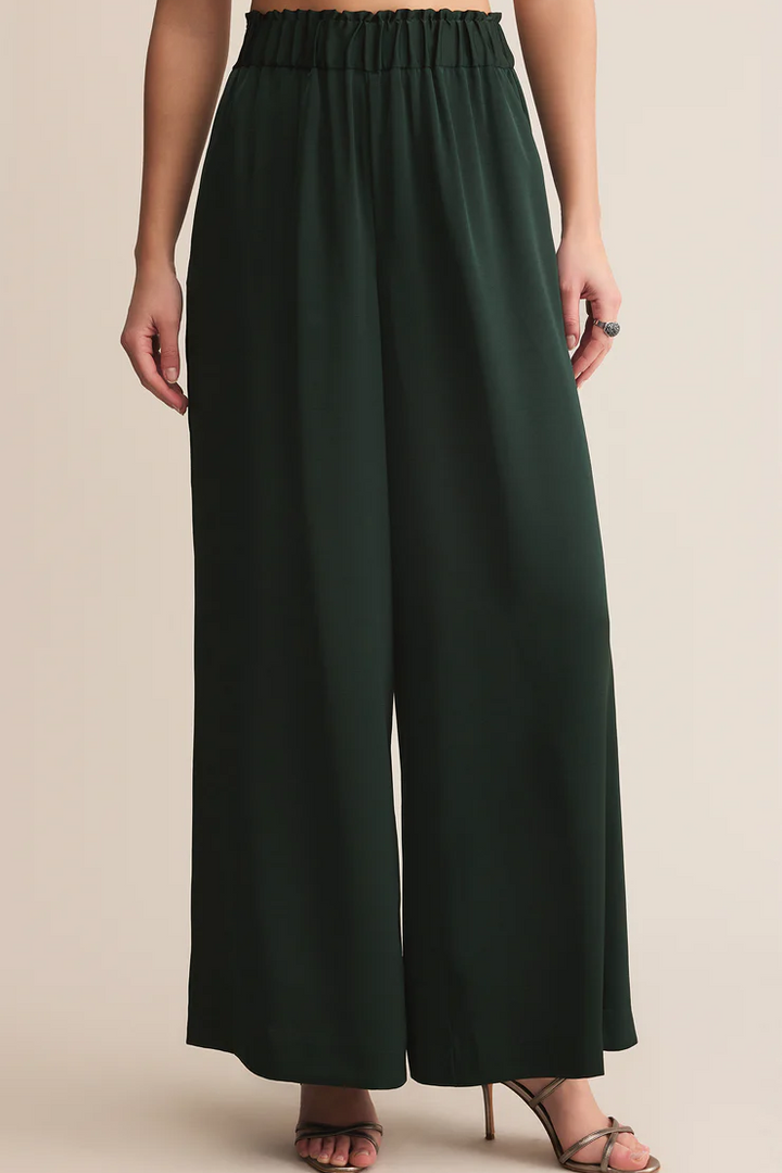 Isolde Satin Wide Leg Pants