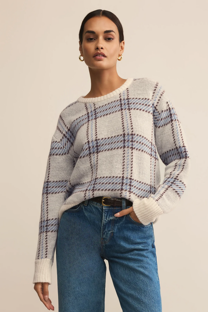 Junction Plaid Sweater